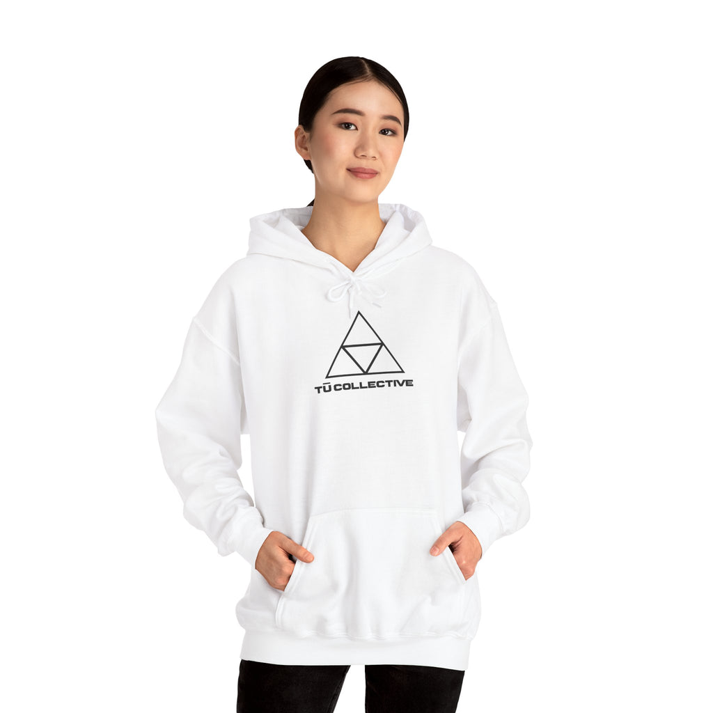 Tū Collective Essentials White Hoodie